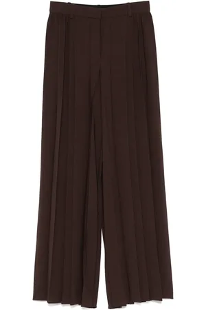 Joseph Pantalon ample Tibre à design plissé