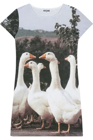 Moschino Robe à motif d