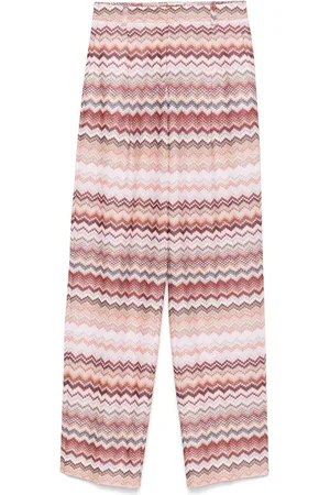 Missoni Pantalon à motif zig-zag