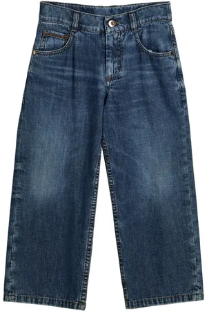 Brunello Cucinelli Jean à coupe cinq poches