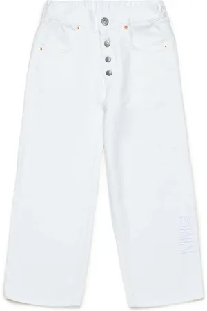 Maison Margiela Jean à logo brodé