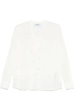 Blugirl Blouse à détails de volants