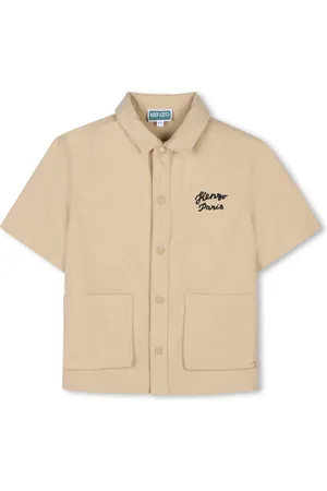 Kenzo Chemise à logo brodé