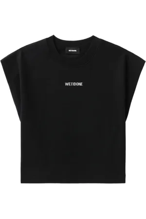 We11 Done T-shirt à logo imprimé