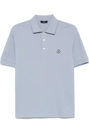HERNO Polo à logo brodé