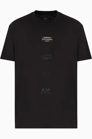 Armani Exchange T-shirt à patchs logo