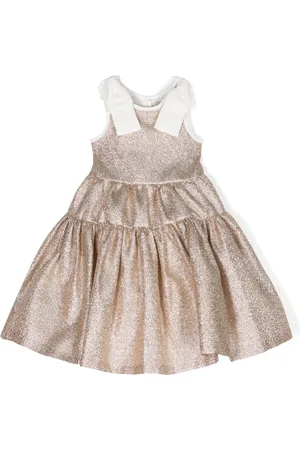 HUCKLEBONES LONDON Robe mi-longue à détail de nœud
