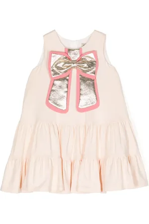 HUCKLEBONES LONDON Robe mi-longue à volants
