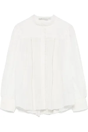 ALICE+OLIVIA Blouse à manches crop