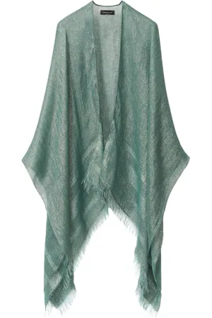 Fabiana Filippi Cape en maille métallisée