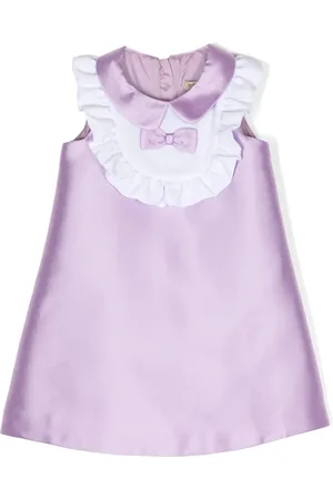 HUCKLEBONES LONDON Robe mi-longue à volants