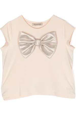 HUCKLEBONES LONDON T-shirt à détail de nœuds