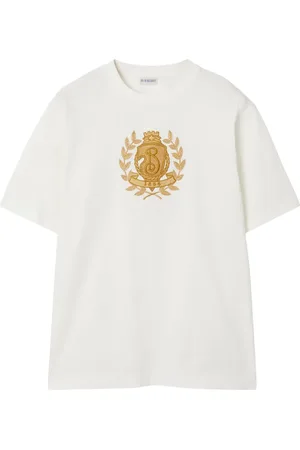 Burberry T-shirt à col ras du cou