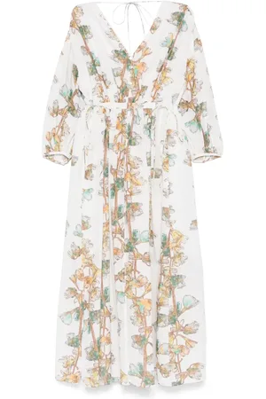 Paul Smith Robe longue à fleurs