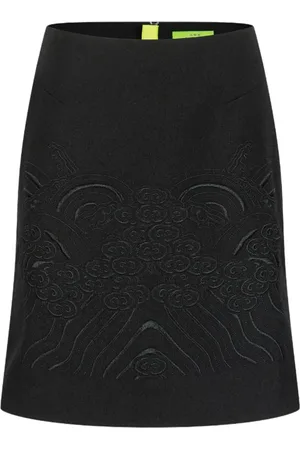 SHANGHAI TANG Minijupe Lishui à broderies