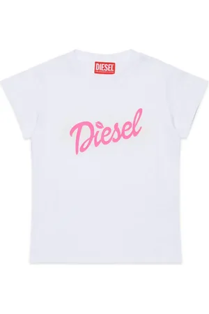 Diesel T-shirt en coton à logo imprimé
