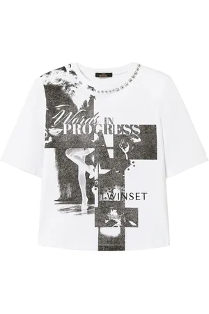 Twin-Set T-shirt à imprimé graphique
