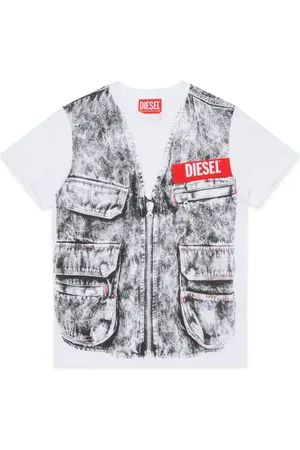 Diesel T-shirt à logo imprimé