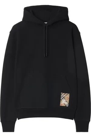 Burberry Hoodie en coton à carreaux