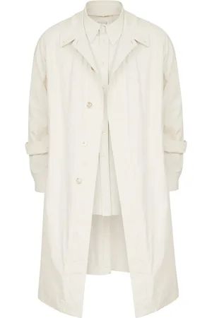 Maison Margiela Trench à effet superposé