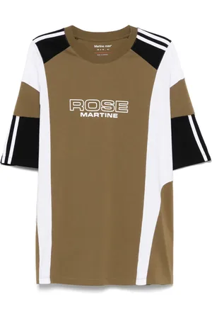 MARTINE ROSE T-shirt à empiècements
