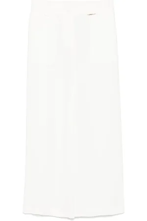 Twin-Set Pantalon droit à taille haute