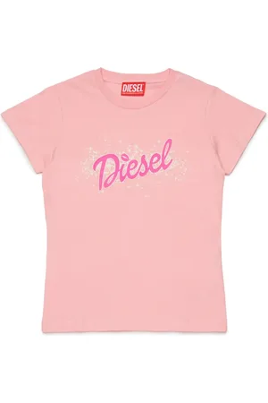 Diesel T-shirt en coton à logo imprimé