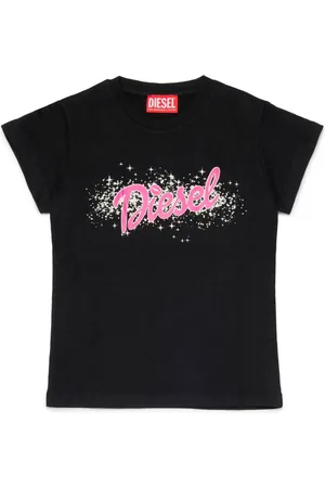 Diesel T-shirt en coton à logo imprimé