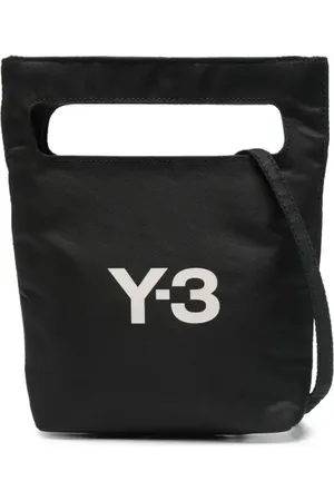 Y-3 Mini sac à main à logo imprimé