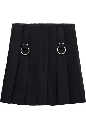 Prada Jupe plissée en gabardine