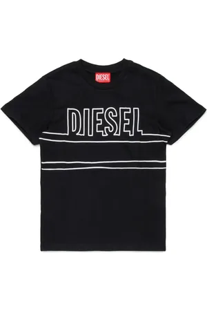 Diesel T-shirt en coton à logo imprimé