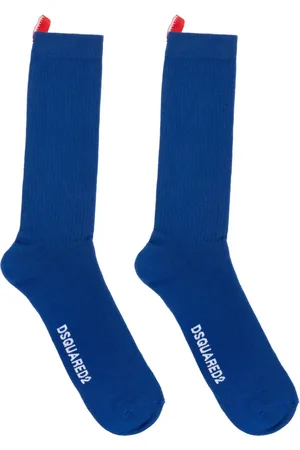 Dsquared2 Chaussettes en maille à design nervuré