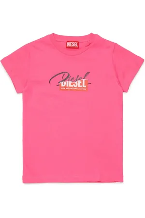 Diesel T-shirt en coton à logo imprimé