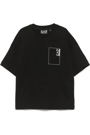Emporio Armani T-shirt à logo imprimé au dos