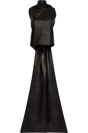 Dsquared2 Blouse Obi en cuir
