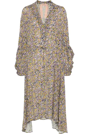 Nº21 Robe à fleurs imprimées
