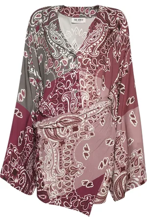 The Attico Robe à imprimé bandana
