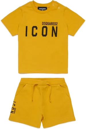 Dsquared2 Ensemble short-t-shirt à imprimé Icon