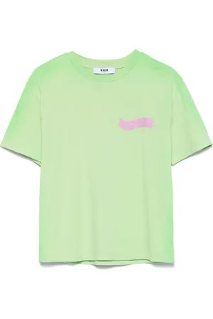 Msgm T-shirt à logo imprimé