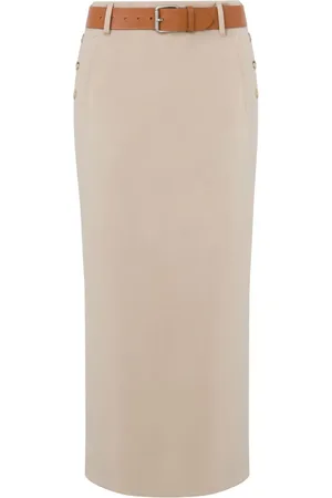Moschino Jupe mi-longue à taille ceinturée