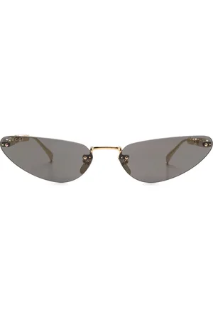 Gucci Lunettes de soleil à monture papillon