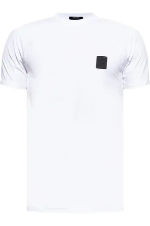Balmain T-shirt à patch logo