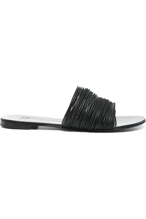 Giuseppe Zanotti Claquettes Clio à semelles plates