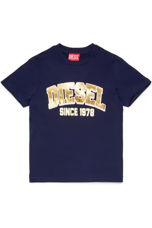 Diesel T-shirt en coton à logo imprimé