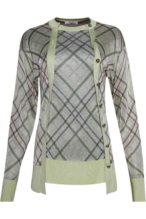 Paco rabanne Cardigan à carreaux