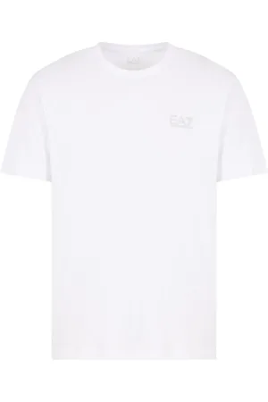 EA7 T-shirt à logo appliqué