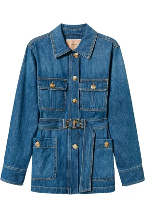 Twin-Set Veste Safari en jean