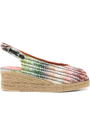 Missoni Espadrilles à motif zig-zag 60 mm