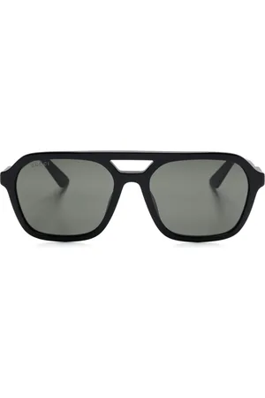 Gucci Lunettes de soleil à monture pilote
