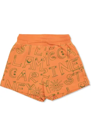 Stella McCartney Short à imprimé Brand Lettering